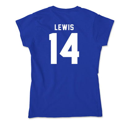 Delaware - NCAA Football : Donovan Lewis - Soft Style Women’s T-Shirt-1