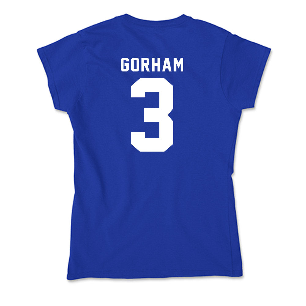 Delaware - NCAA Football : Brandon Gorham - Soft Style Women’s T-Shirt-1