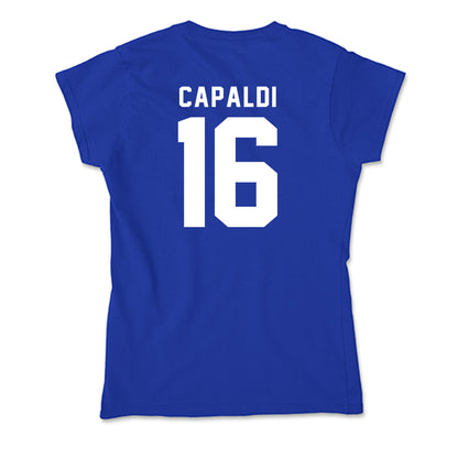 Delaware - NCAA Softball : Marlayna Capaldi - Soft Style Women’s T-Shirt-1