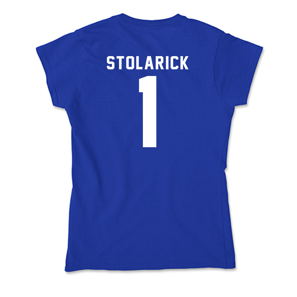 Delaware - NCAA Women's Lacrosse : Stella Stolarick - Soft Style Women’s T-Shirt-1