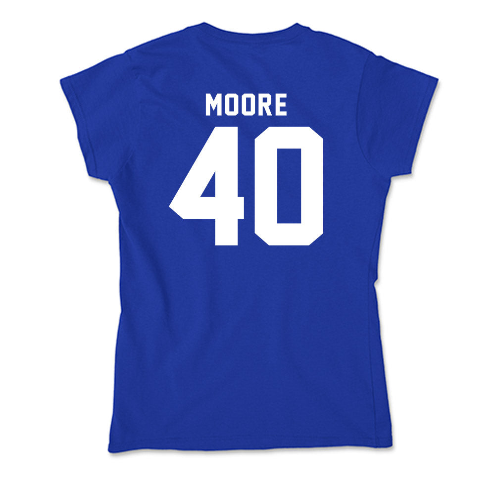 Delaware - NCAA Football : Scott Moore - Soft Style Women’s T-Shirt-1