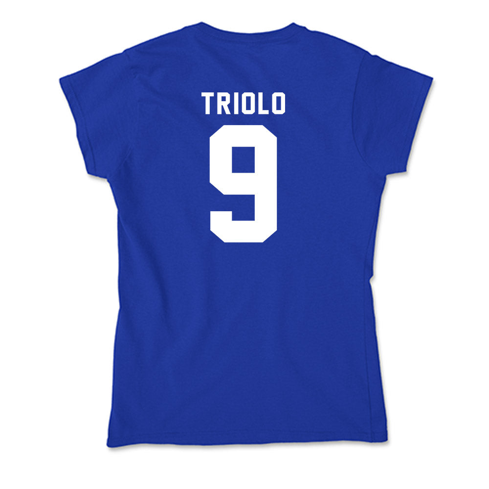 Delaware - NCAA Men's Lacrosse : Matt Triolo - Soft Style Women’s T-Shirt-1
