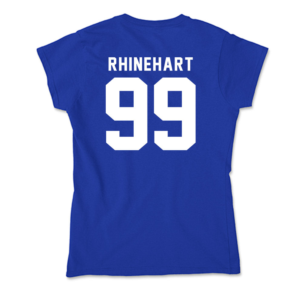 Delaware - NCAA Women's Soccer : Leah Rhinehart - Soft Style Women’s T-Shirt-1