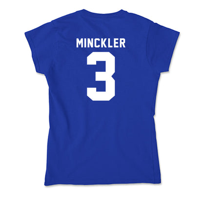 Delaware - NCAA Baseball : Matthew Minckler - Soft Style Women’s T-Shirt-1