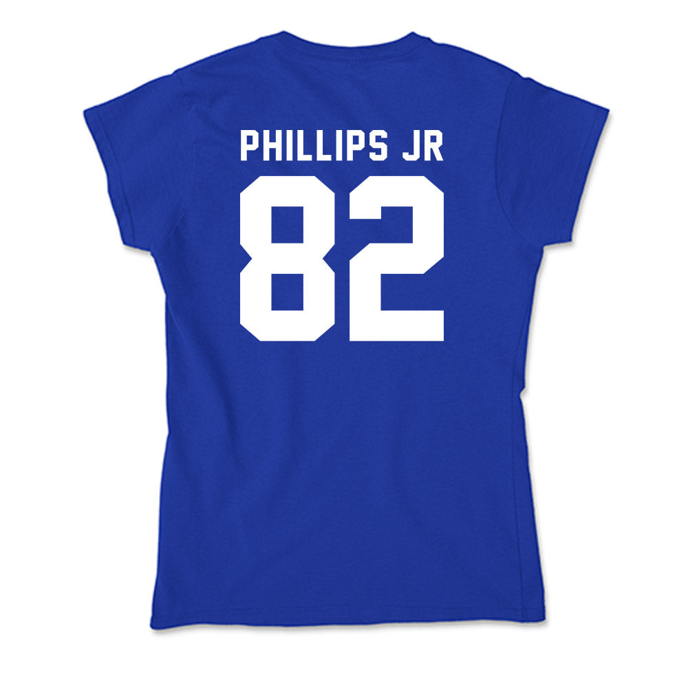 Delaware - NCAA Football : Derrick Phillips Jr - Soft Style Women’s T-Shirt-1