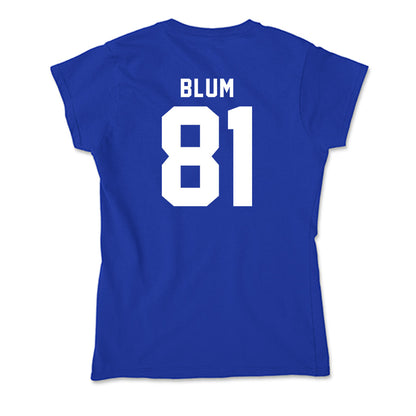Delaware - NCAA Football : Jake Blum - Soft Style Women’s T-Shirt-1