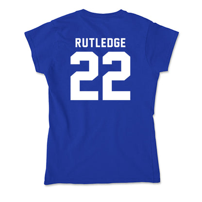 Delaware - NCAA Football : Dorian Rutledge - Soft Style Women’s T-Shirt-1