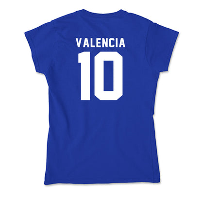 Delaware - NCAA Men's Basketball : Jafet Valencia - Soft Style Women’s T-Shirt-1