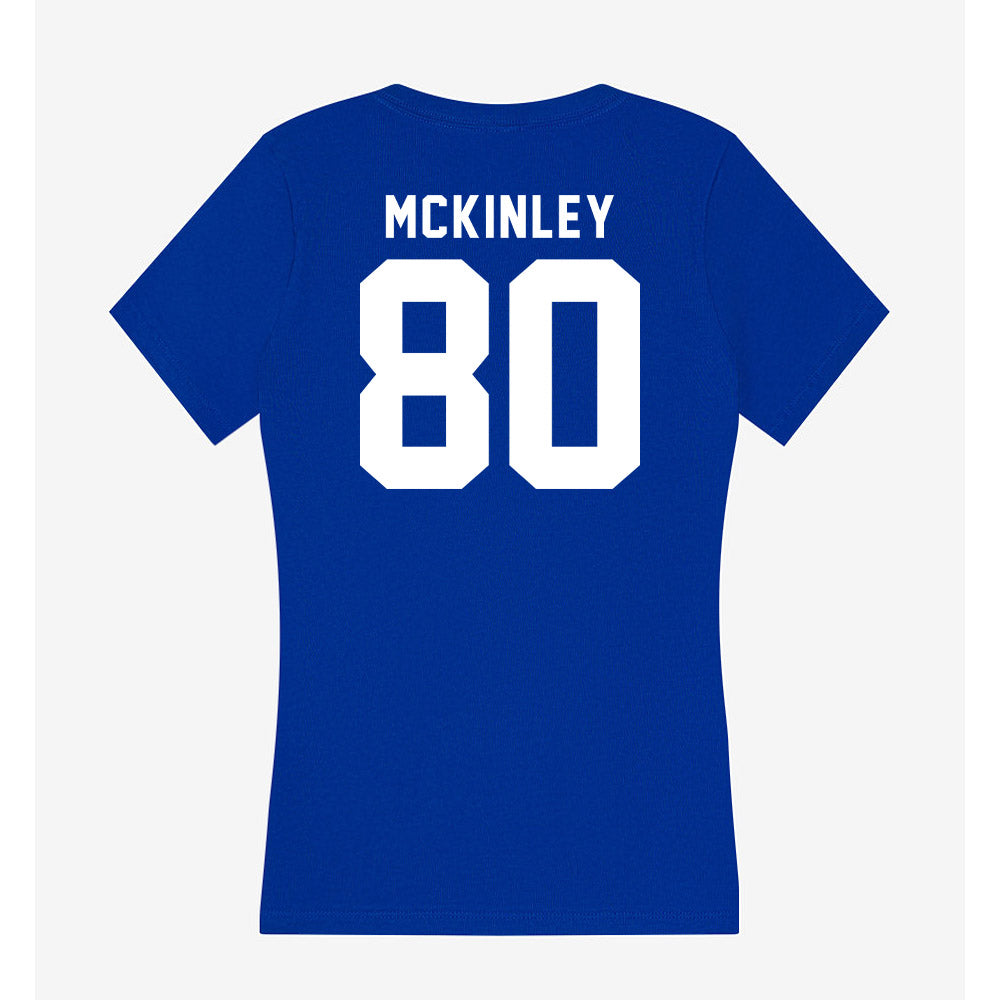 Delaware - NCAA Football : Matthew McKinley - Women's V-Neck T-Shirt-1