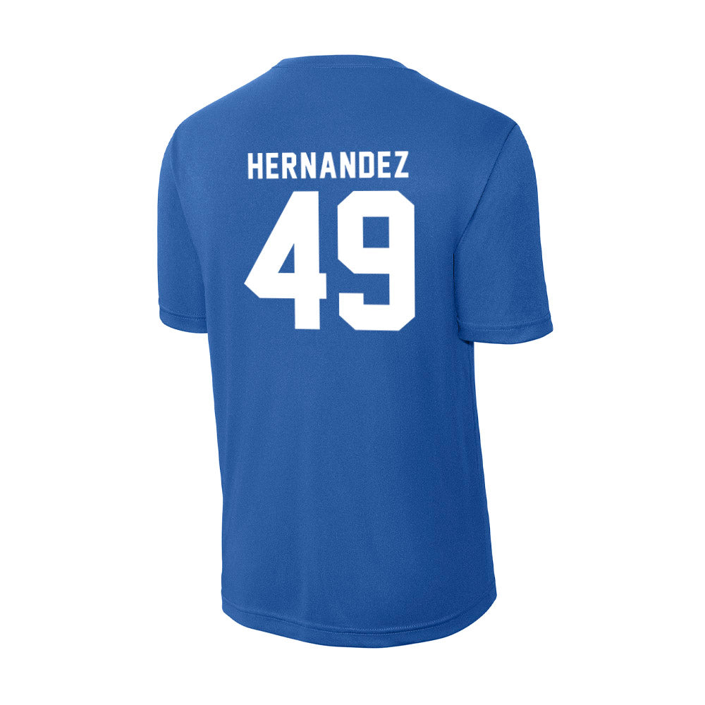 Delaware - NCAA Football : Yamdry Hernandez - Activewear T-Shirt-1