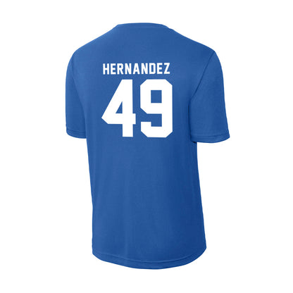 Delaware - NCAA Football : Yamdry Hernandez - Activewear T-Shirt-1