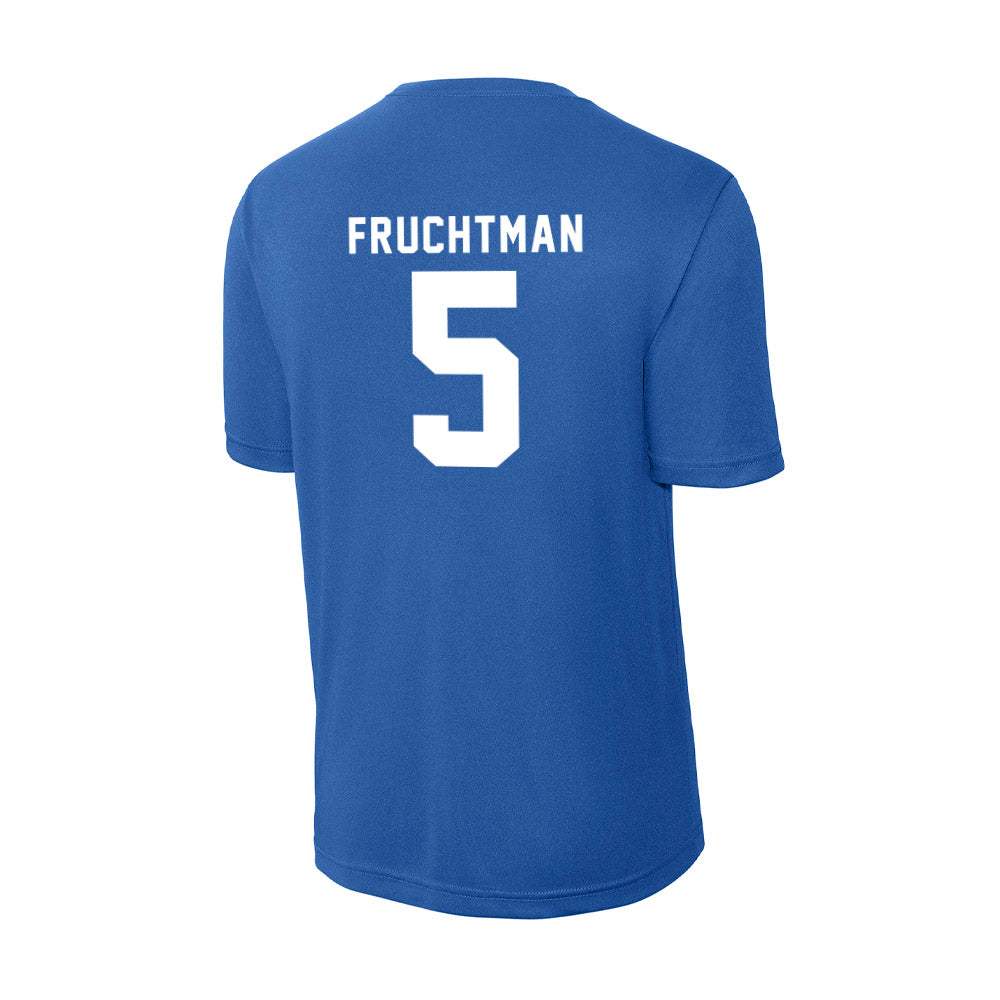 Delaware - NCAA Women's Basketball : Amalia Fruchtman - Activewear T-Shirt-1