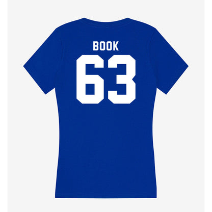 Delaware - NCAA Football : Collier Book - Women's V-Neck T-Shirt-1