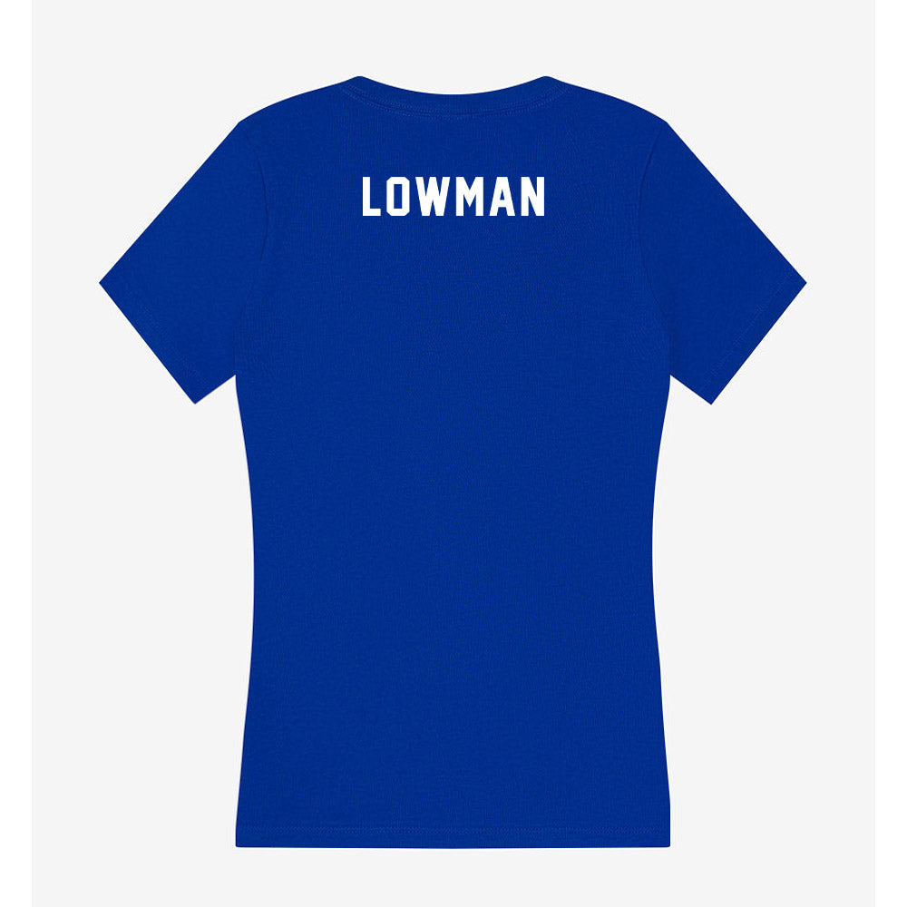 Delaware - Dance Team : Kenna Lowman - Women's V-Neck T-Shirt-1