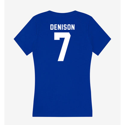 Delaware - NCAA Softball : Emma Denison - Women's V-Neck T-Shirt-1