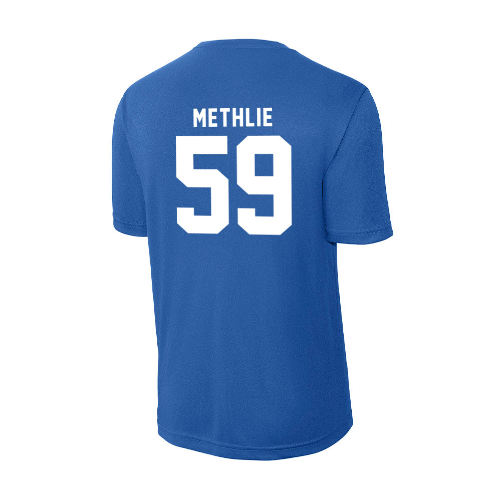 Delaware - NCAA Football : Patrick Methlie - Activewear T-Shirt-1