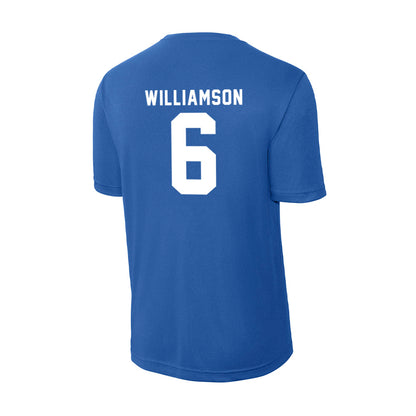Delaware - NCAA Women's Field Hockey : Tetje Williamson - Activewear T-Shirt-1