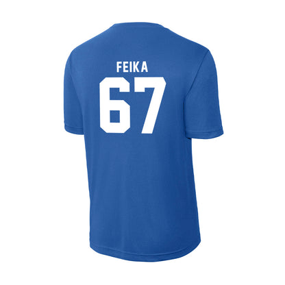 Delaware - NCAA Football : Mustafa Feika - Activewear T-Shirt-1