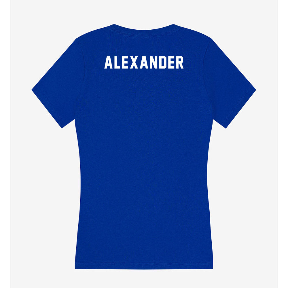 Delaware - NCAA Cheerleading : Caitlyn Alexander - Women's V-Neck T-Shirt-1