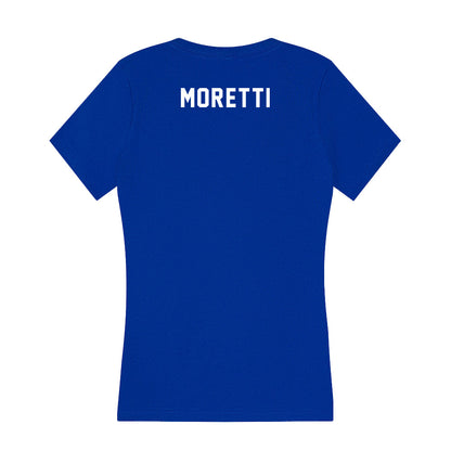 Delaware - NCAA Women's Rowing : Ava Moretti - Women's V-Neck T-Shirt-1