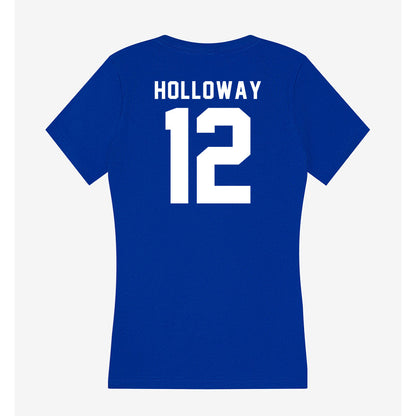 Delaware - NCAA Women's Soccer : Maggie Holloway - Women's V-Neck T-Shirt-1