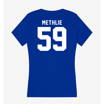 Delaware - NCAA Football : Patrick Methlie - Women's V-Neck T-Shirt-1