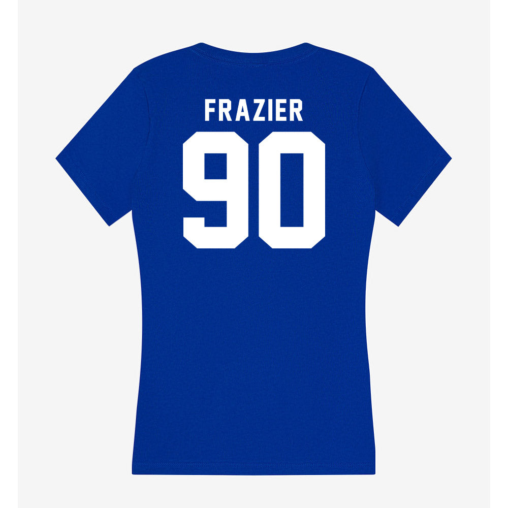 Delaware - NCAA Football : Noah Frazier - Women's V-Neck T-Shirt-1