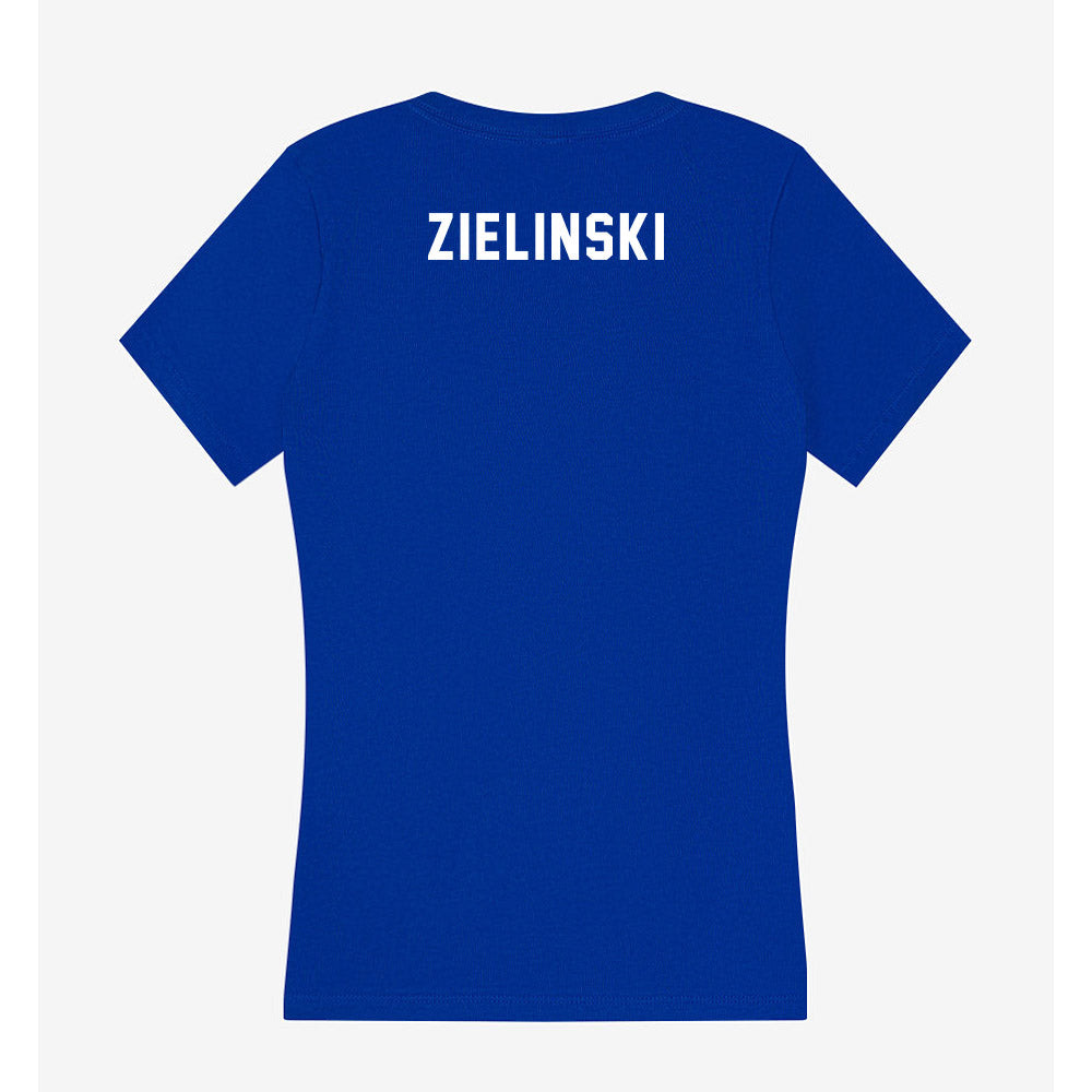 Delaware - NCAA Women's Rowing : Logananne Zielinski - Women's V-Neck T-Shirt-1