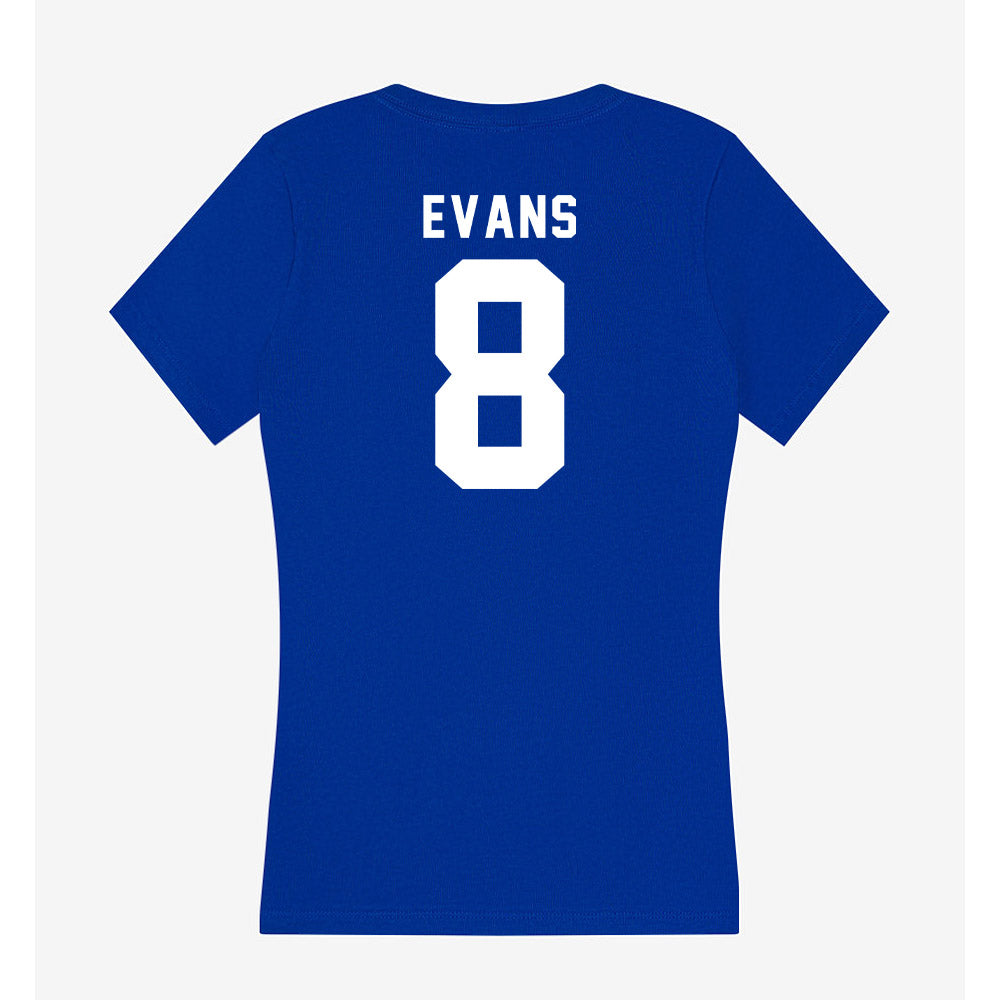 Delaware - NCAA Softball : Siena Evans - Women's V-Neck T-Shirt-1