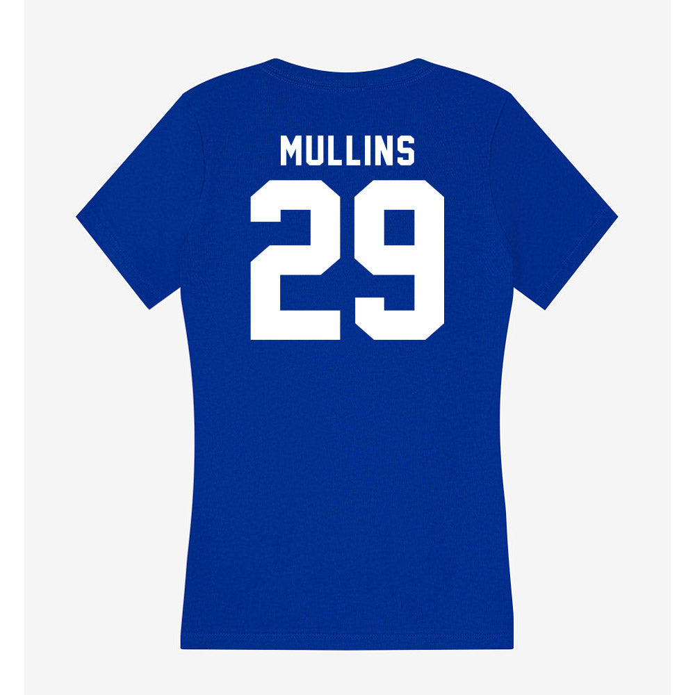 Delaware - NCAA Football : George Mullins - Women's V-Neck T-Shirt-1