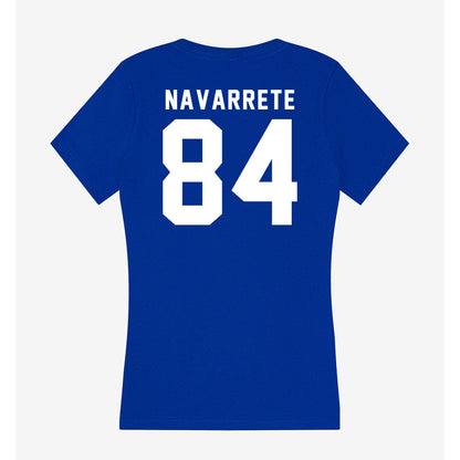 Delaware - NCAA Football : Ashton Navarrete - Women's V-Neck T-Shirt-1