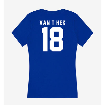 Delaware - NCAA Women's Field Hockey : Livia Van t Hek - Women's V-Neck T-Shirt-1