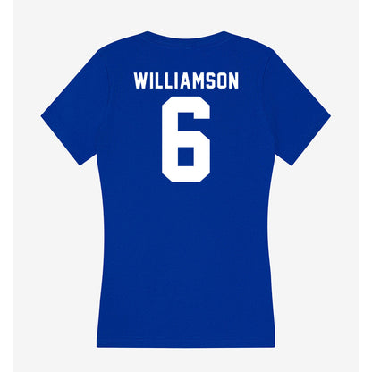 Delaware - NCAA Women's Field Hockey : Tetje Williamson - Women's V-Neck T-Shirt-1