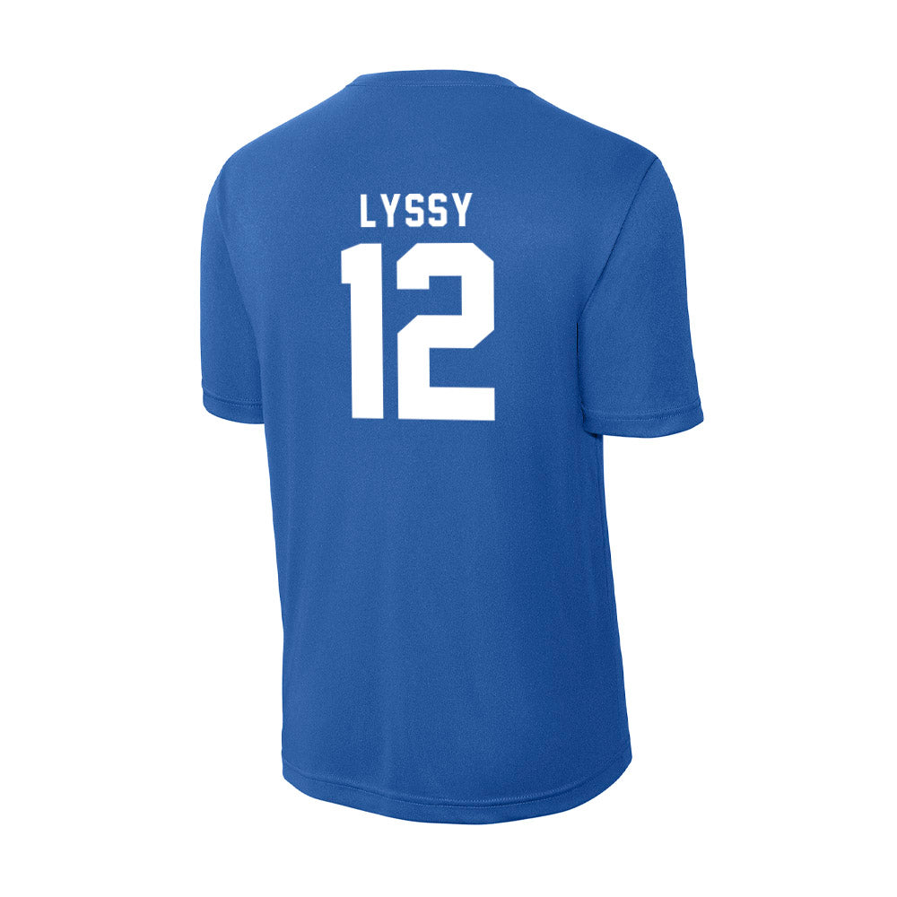 Delaware - NCAA Women's Volleyball : Aubrey Lyssy - Activewear T-Shirt-1
