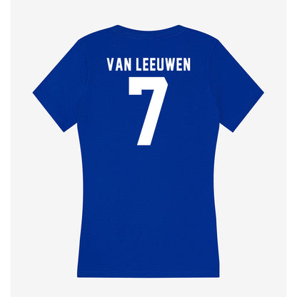 Delaware - NCAA Women's Field Hockey : Linde Van Leeuwen - Women's V-Neck T-Shirt-1