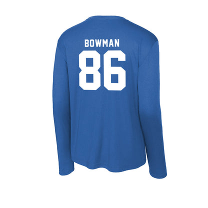 Delaware - NCAA Football : Jaxson Bowman - Activewear Long Sleeve T-Shirt-1