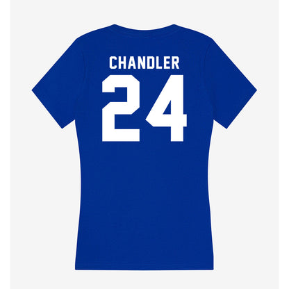 Delaware - NCAA Softball : Jamie Chandler - Women's V-Neck T-Shirt-1