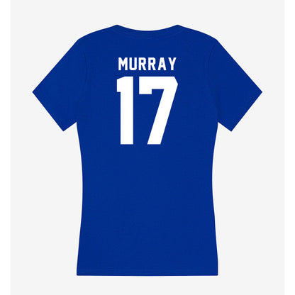 Delaware - NCAA Women's Volleyball : Asia Murray - Women's V-Neck T-Shirt-1