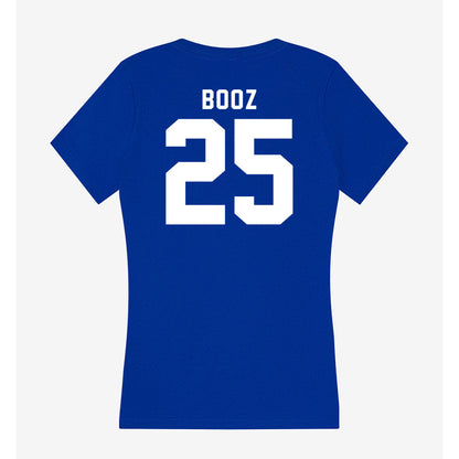 Delaware - NCAA Men's Soccer : Mason Booz - Women's V-Neck T-Shirt-1