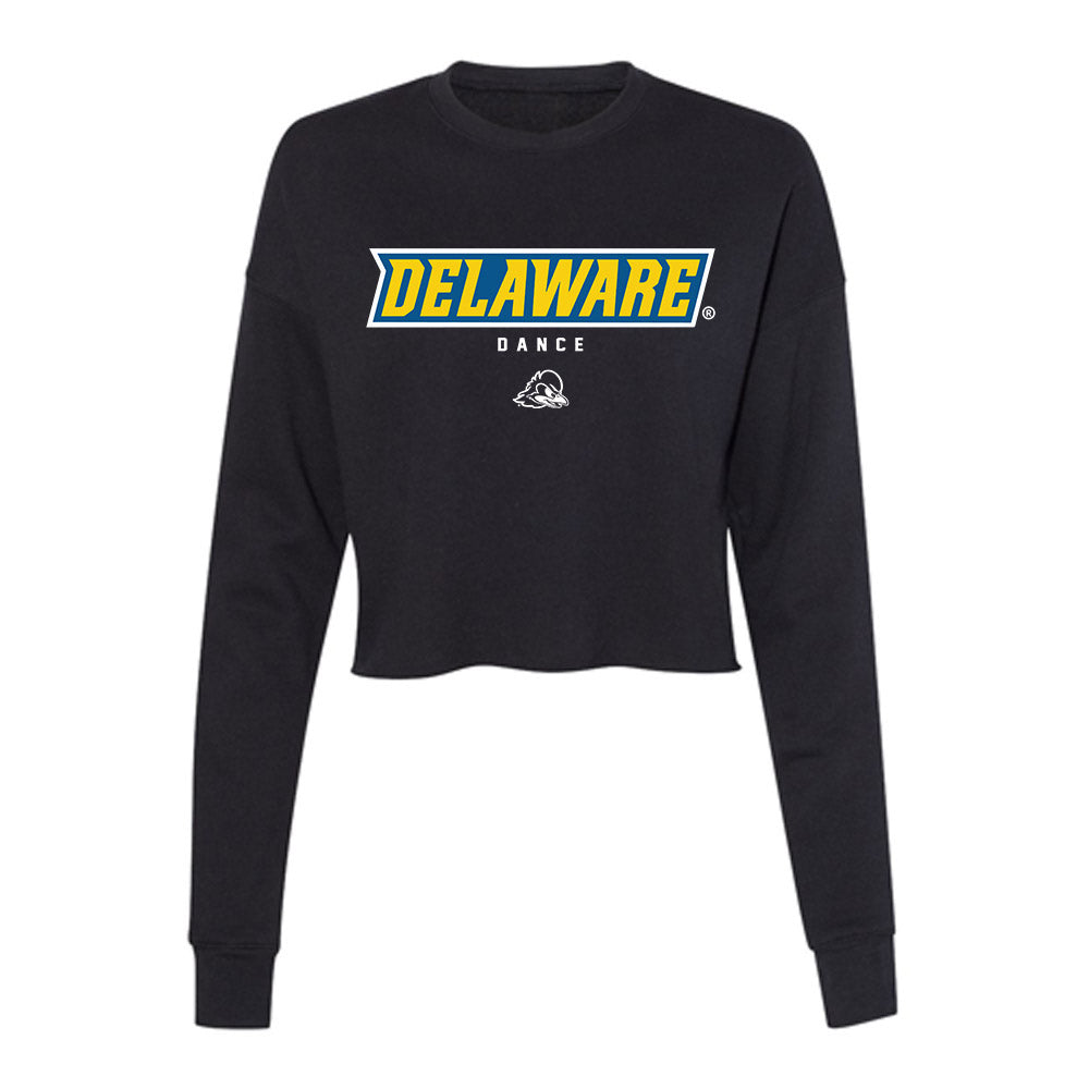 Delaware - Dance Team : Jaime Beard - Women's Cropped Crew Fleece-0