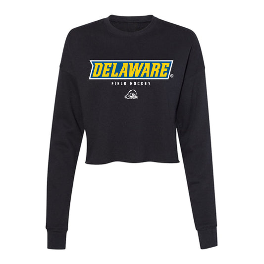 Delaware - NCAA Women's Field Hockey : Charlotte Robertson - Women's Cropped Crew Fleece-0