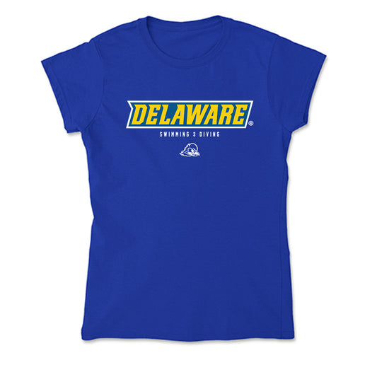 Delaware - NCAA Women's Swimming & Diving : Sophie Fredericks - Soft Style Women’s T-Shirt-0