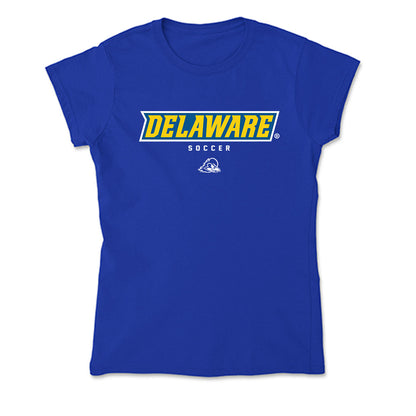 Delaware - NCAA Women's Soccer : Claire Ballinger - Soft Style Women’s T-Shirt-0