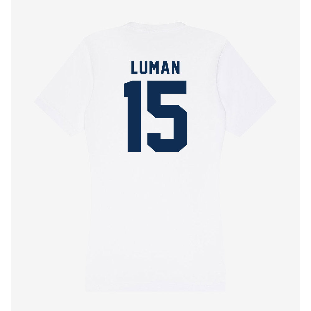FAU - NCAA Football : Tyclean Luman - Women's V-Neck T-Shirt-1