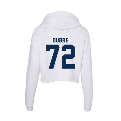 FAU - NCAA Football : Ovie Dubre - Women's Crop Fleece Hoodie-1