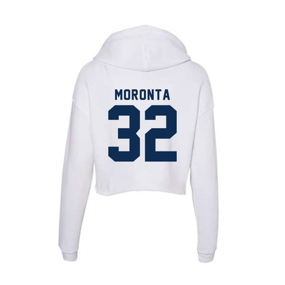FAU - NCAA Baseball : Xavier Moronta - Women's Crop Fleece Hoodie-1