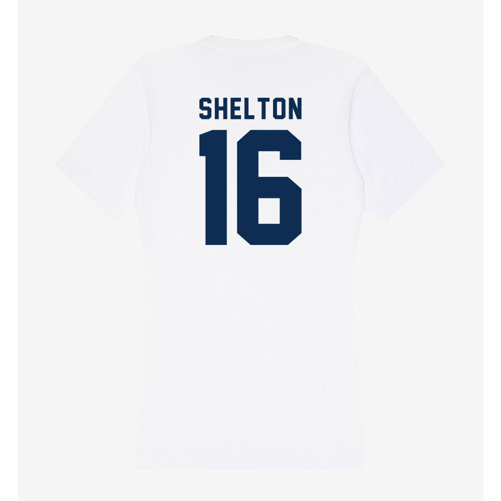 FAU - NCAA Softball : Kiley Shelton - Women's V-Neck T-Shirt-1