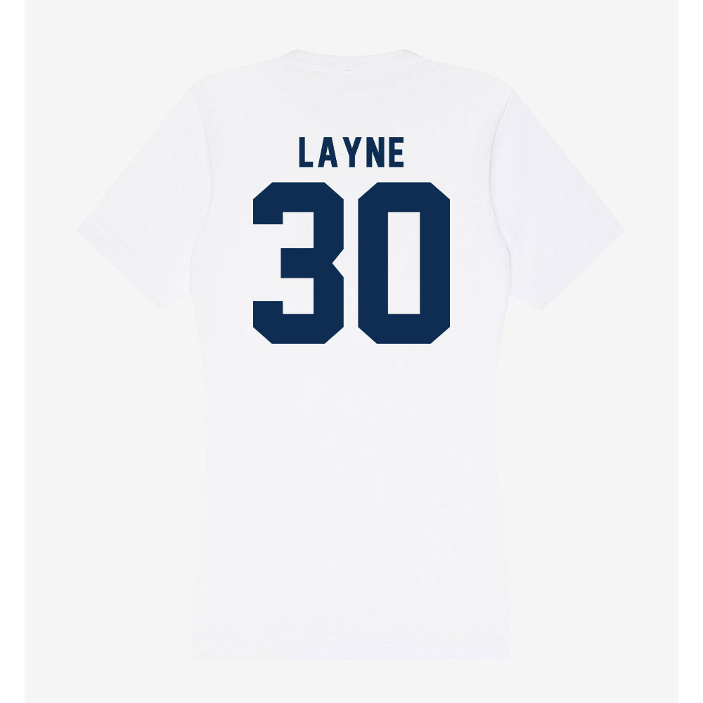 FAU - NCAA Women's Volleyball : Sequoia Layne - Women's V-Neck T-Shirt-1