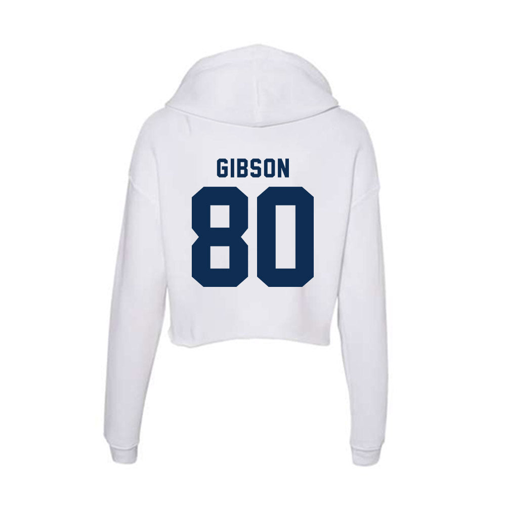 FAU - NCAA Football : Grayson Gibson - Women's Crop Fleece Hoodie-1