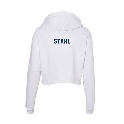 FAU - NCAA Men's Swimming & Diving : Ryan Stahl - Women's Crop Fleece Hoodie-1